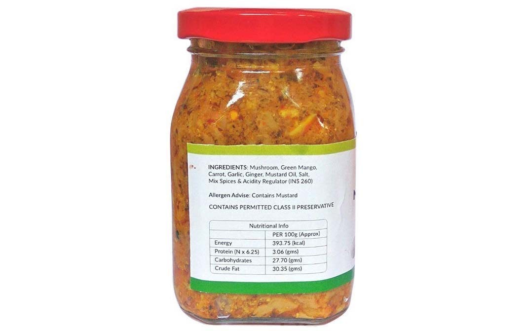 Arko's Mix Mushroom Pickle    Glass Jar  200 grams